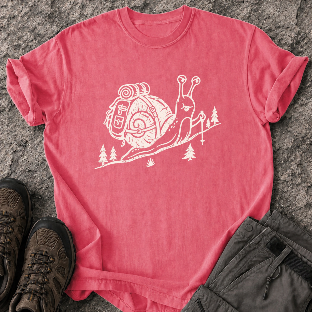 Snail Hiker T-Shirt