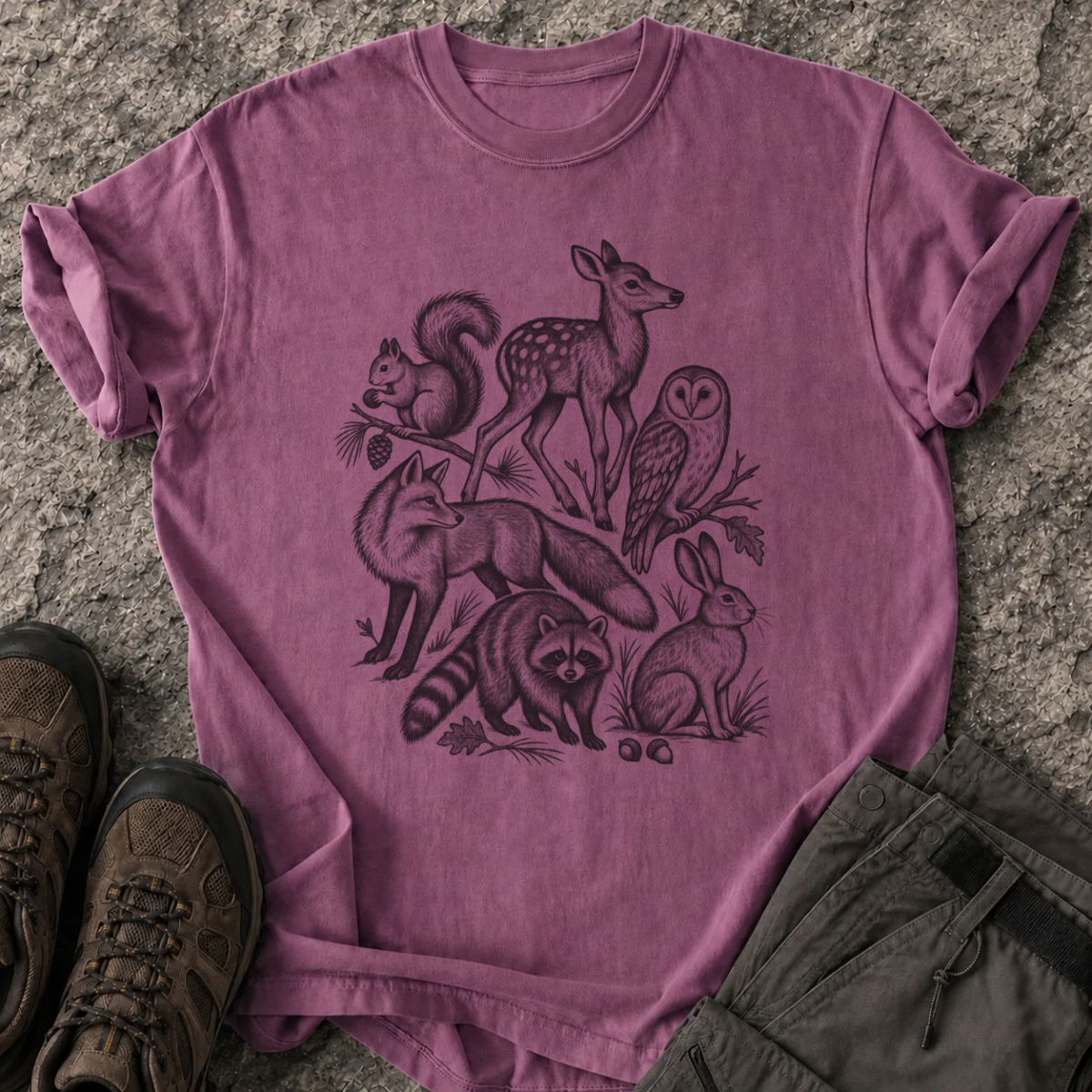 Woodland Wildlife T-Shirt