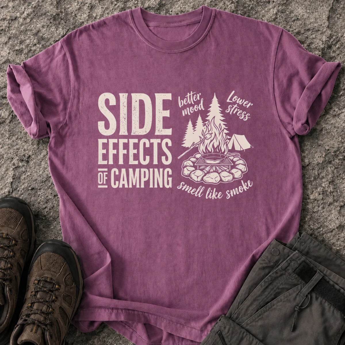 Side Effects Of Camping T-Shirt