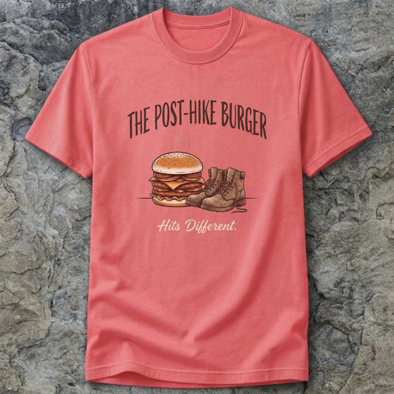The Post-Hike Burger Hits Different T-Shirt