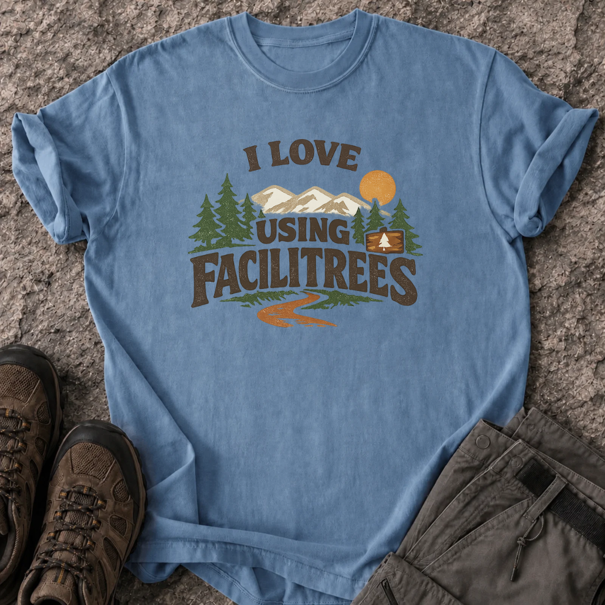 I Love Using Facilitrees T-Shirt