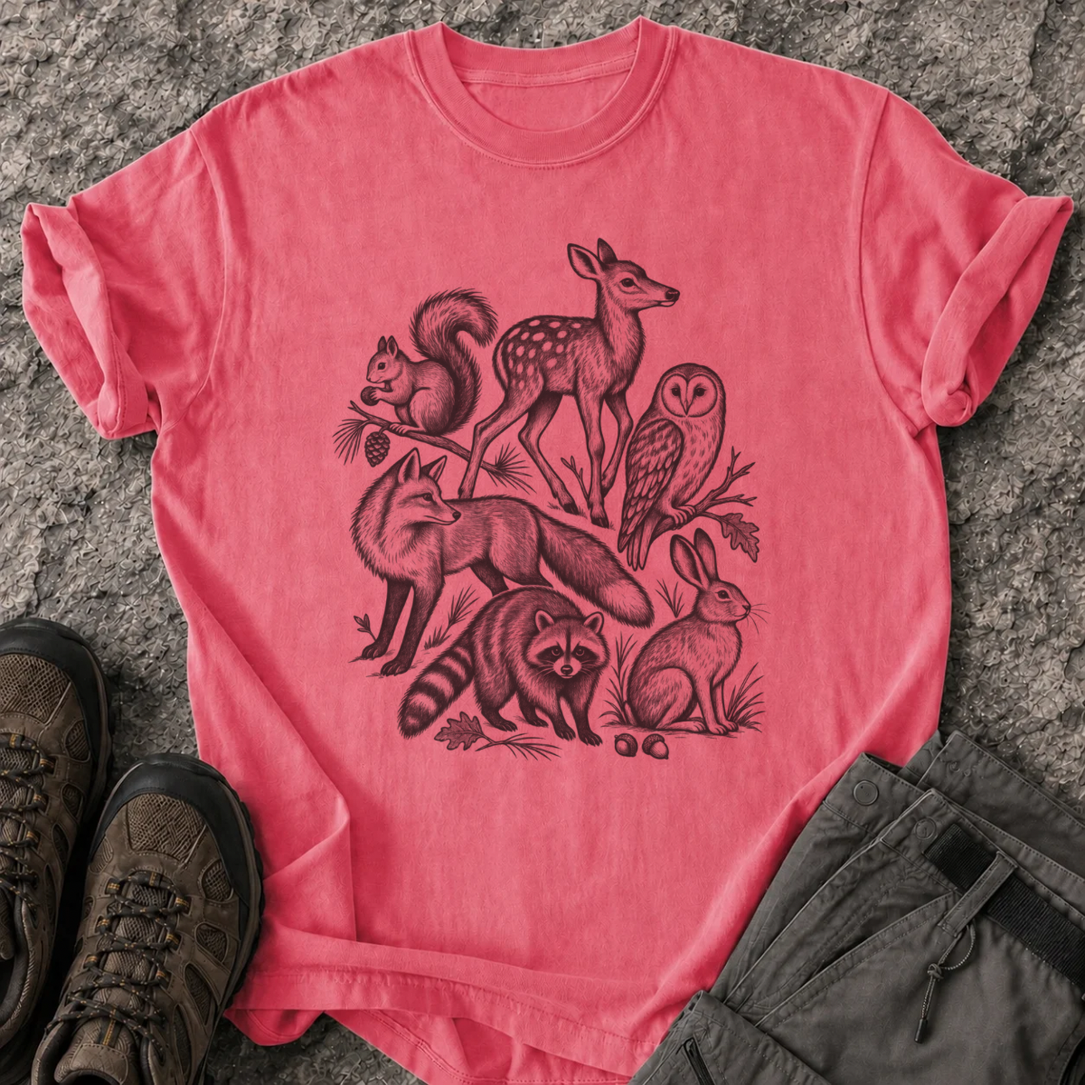 Woodland Wildlife T-Shirt