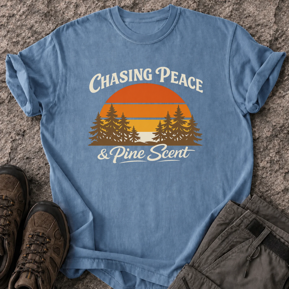 Chasing Peace & Pine Scent T-Shirt