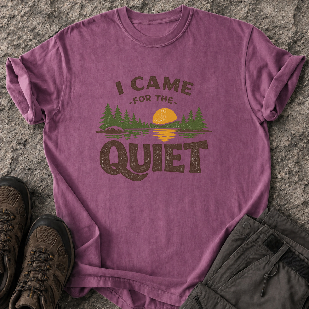 I Came For The Quiet T-Shirt