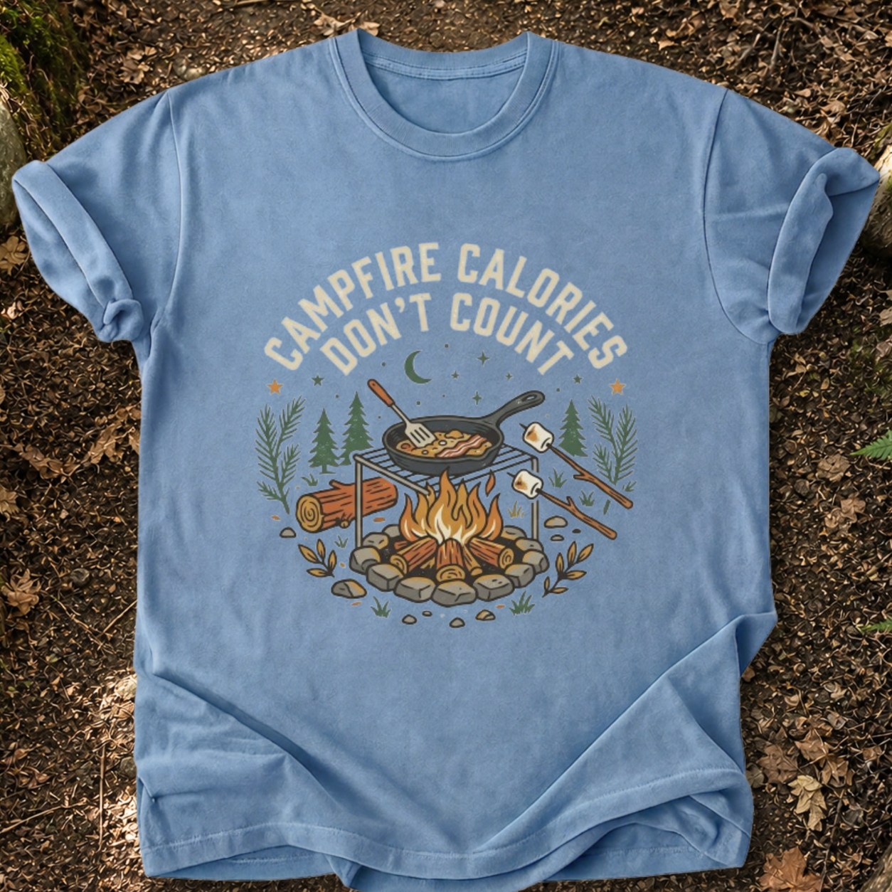 Campfire Calories Don’t Count T-Shirt
