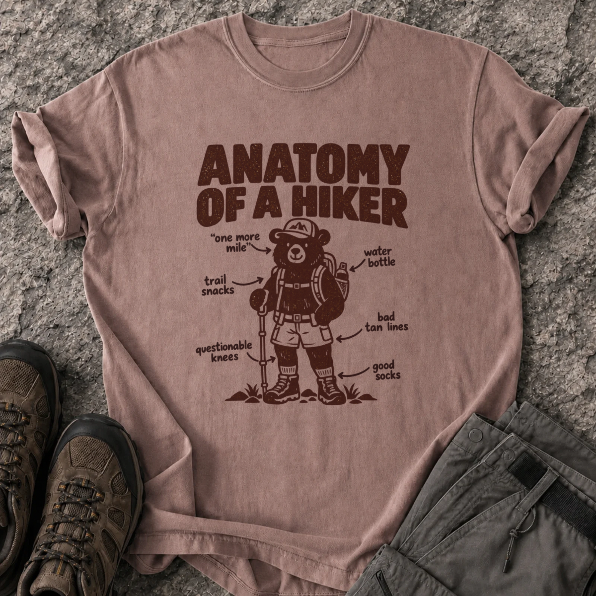 Hiker Anatomy T-Shirt