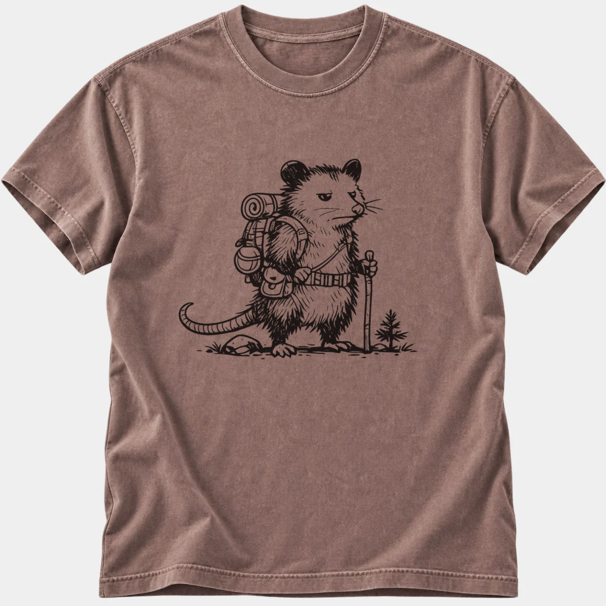Hiking Possum T-Shirt