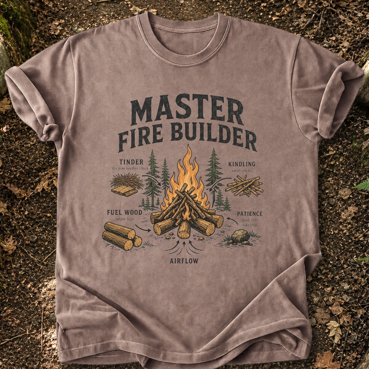 Master Fire Builder T-Shirt