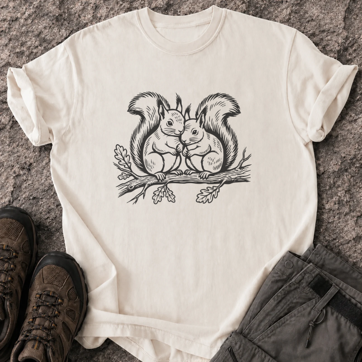 Squirrel Couple T-Shirt