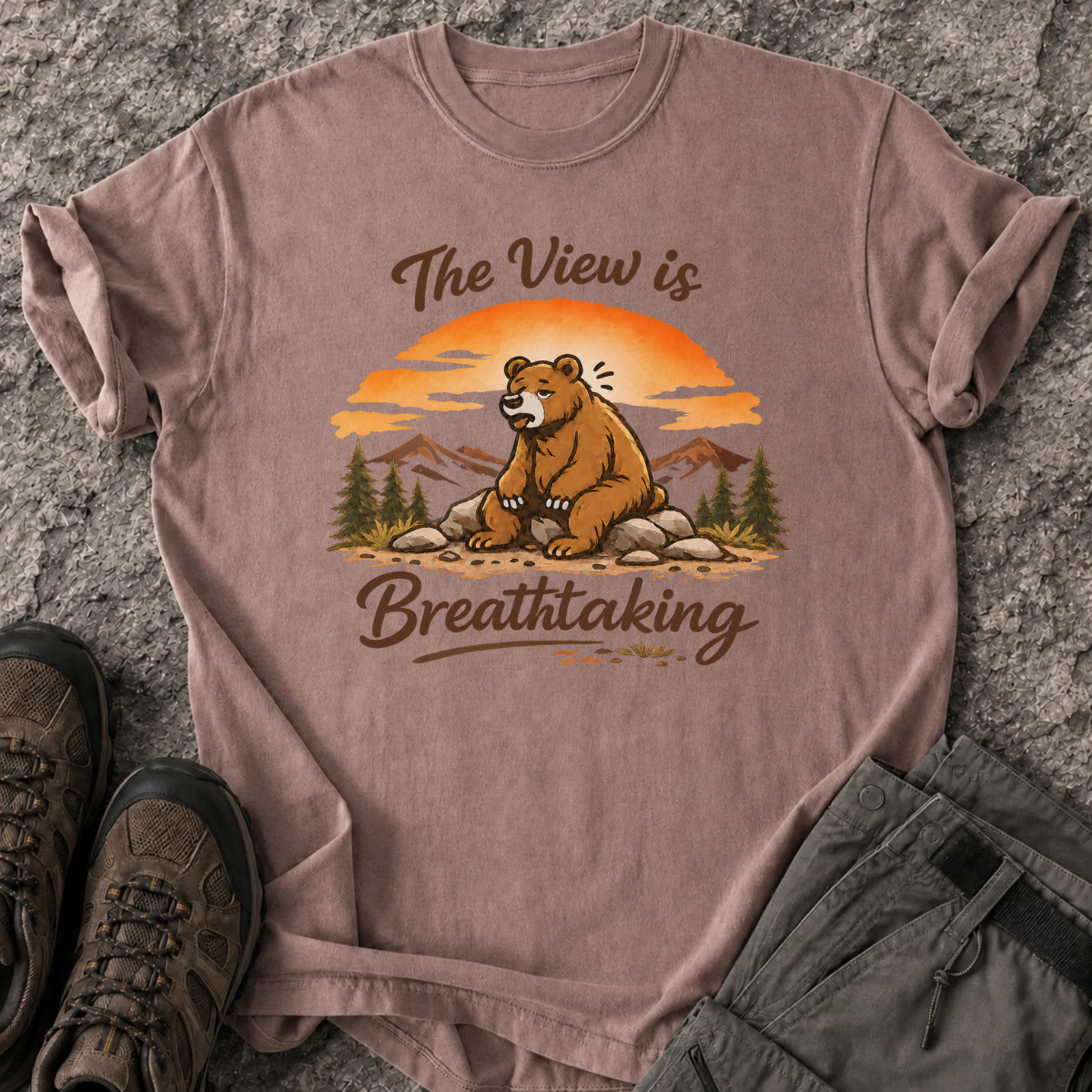 The View Is Breathtaking T-Shirt