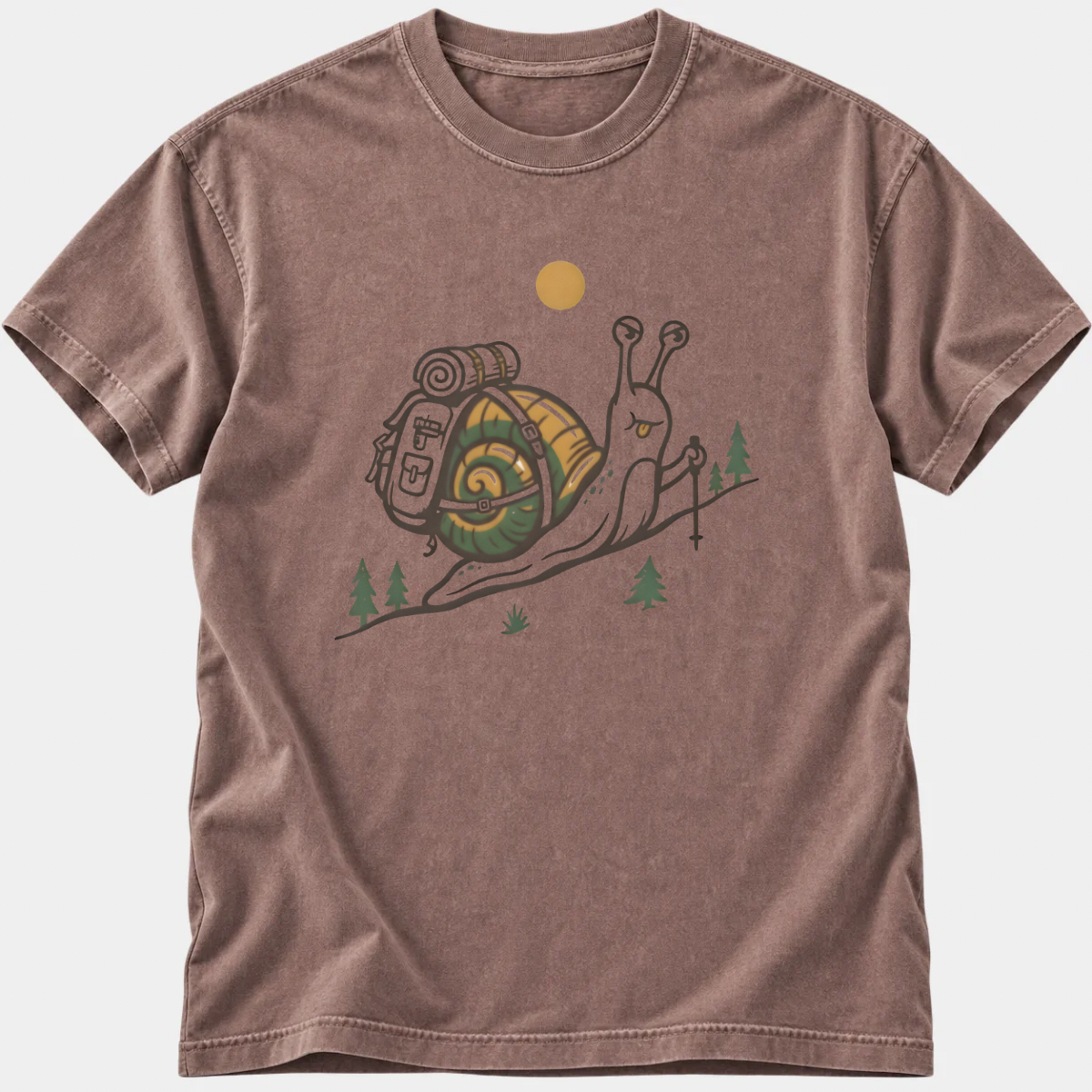 Hiking Snail T-Shirt