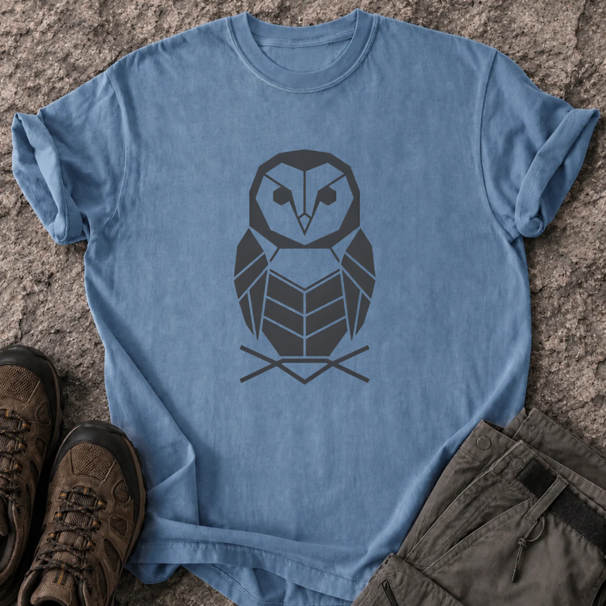 Geometric Owl T-Shirt