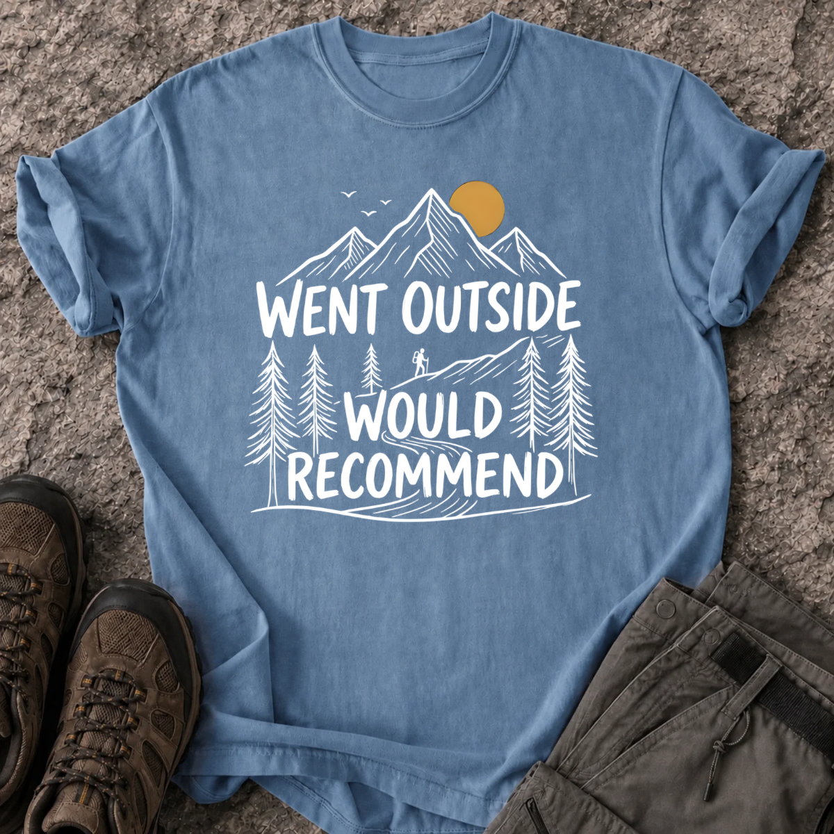 Went Outside T-Shirt