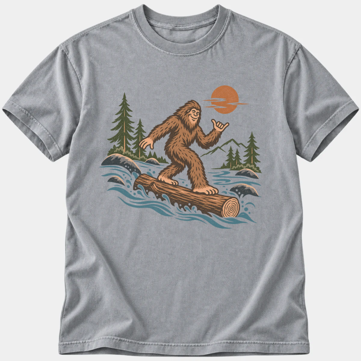Bigfoot River Run T-Shirt