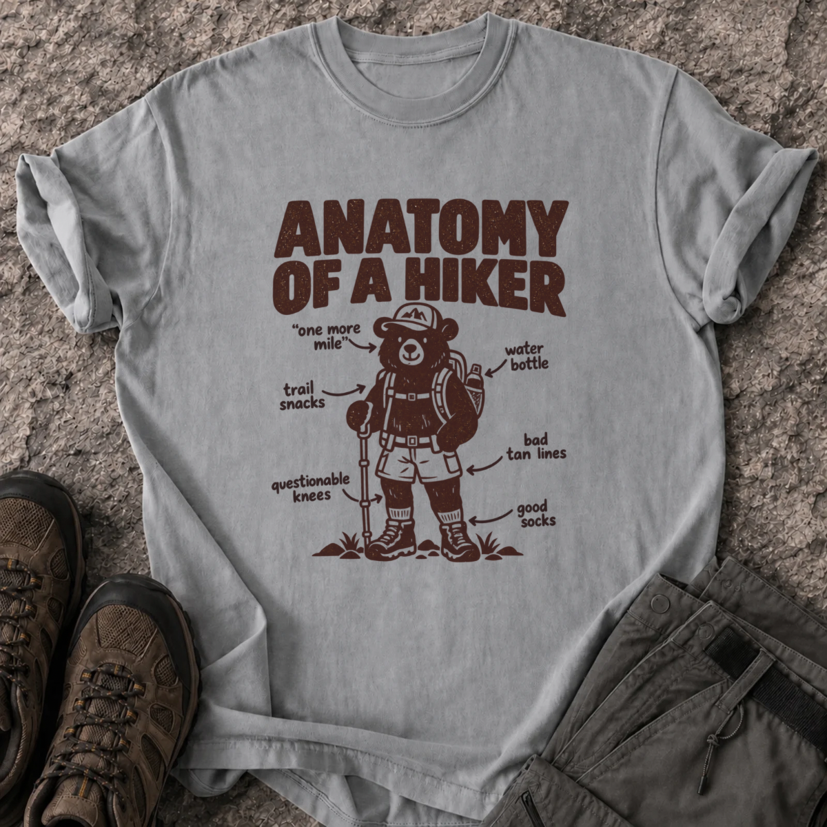 Hiker Anatomy T-Shirt