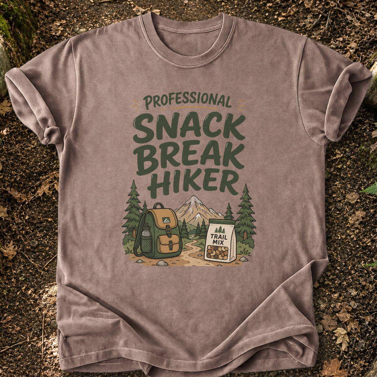 Professional Snack Break Hiker T-Shirt