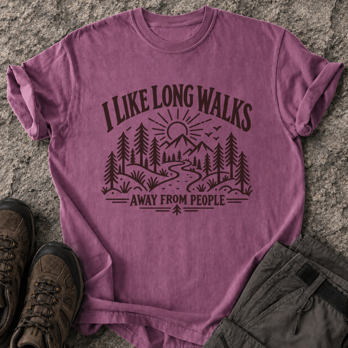 Long Walks Away T-Shirt