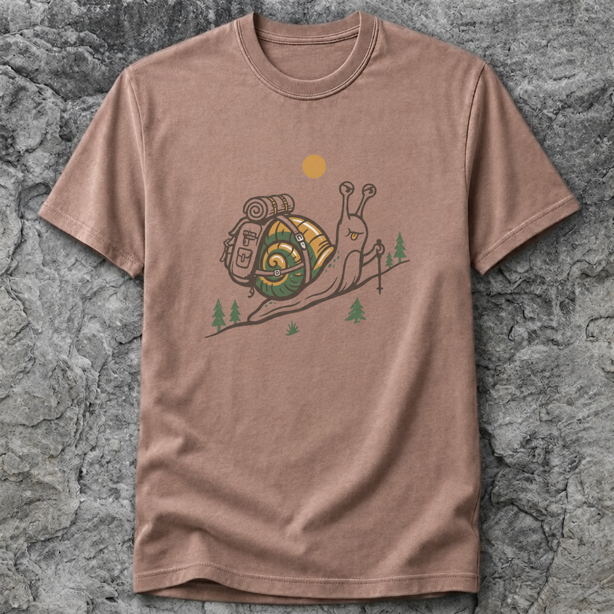Hiking Snail T-Shirt