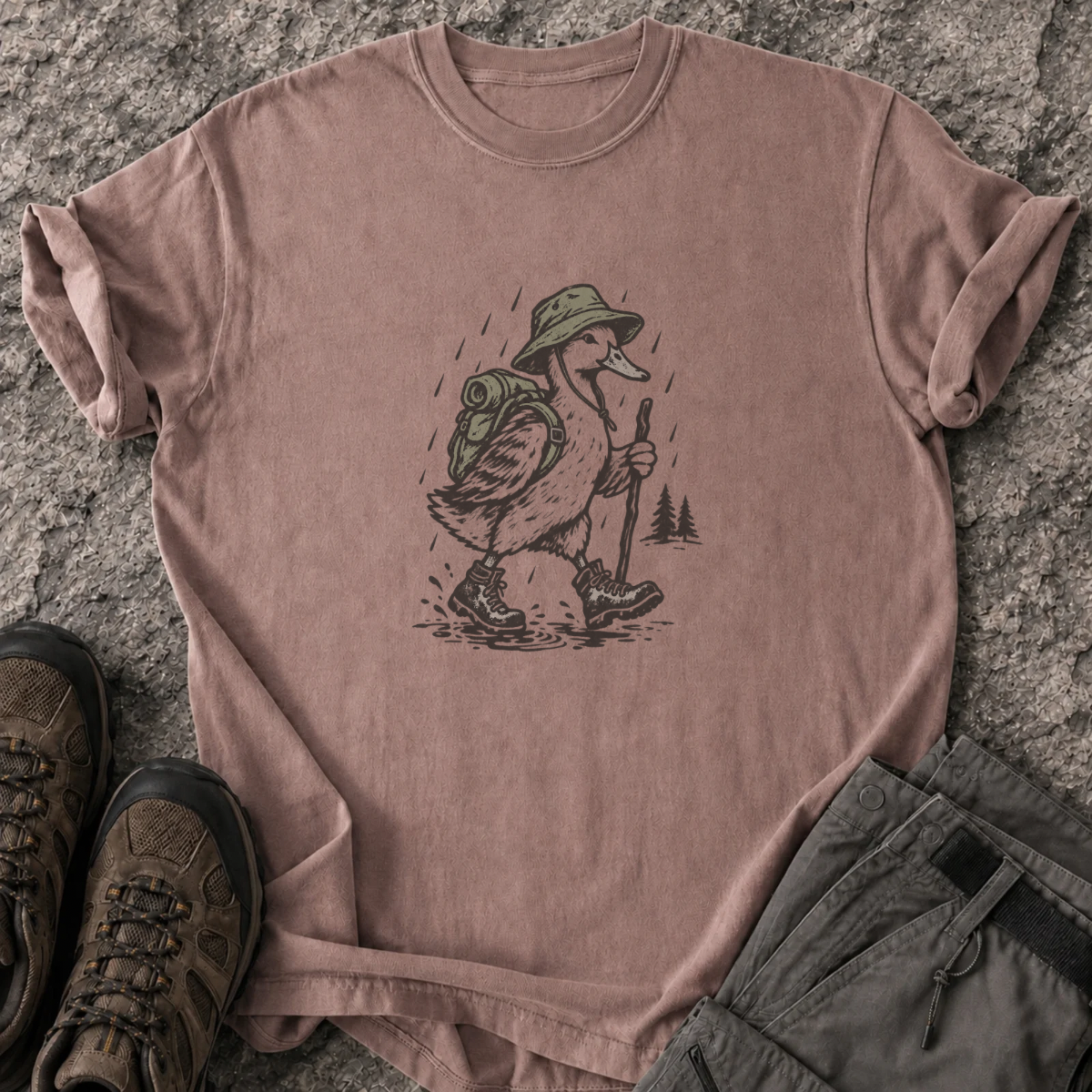 Rainy Day Hiker T-Shirt