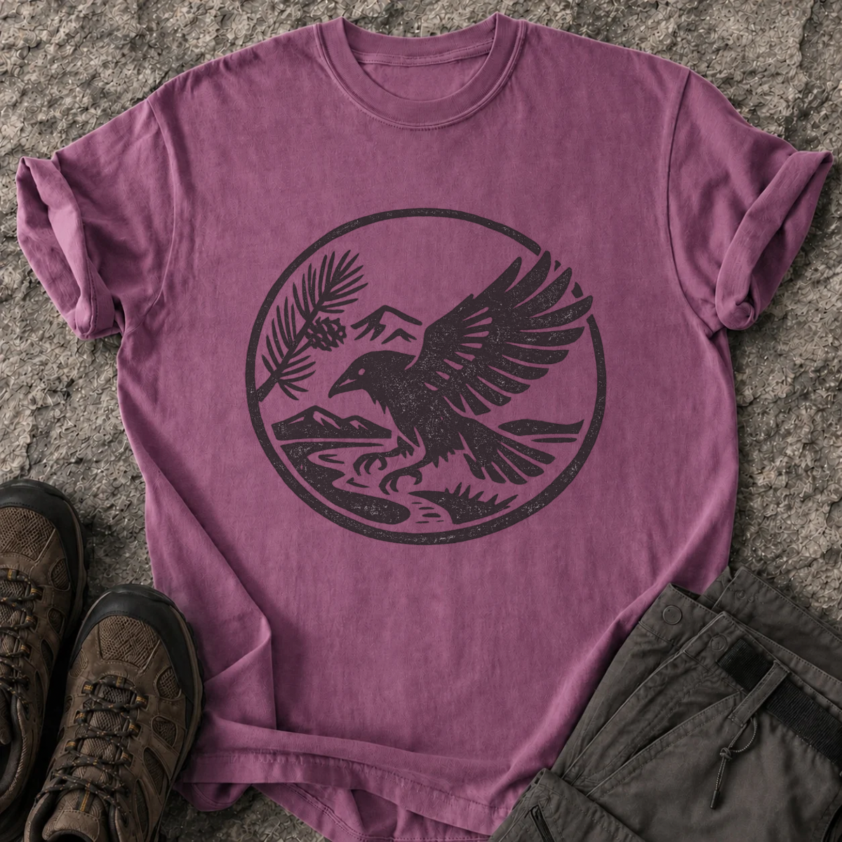 Raven Emblem T-Shirt