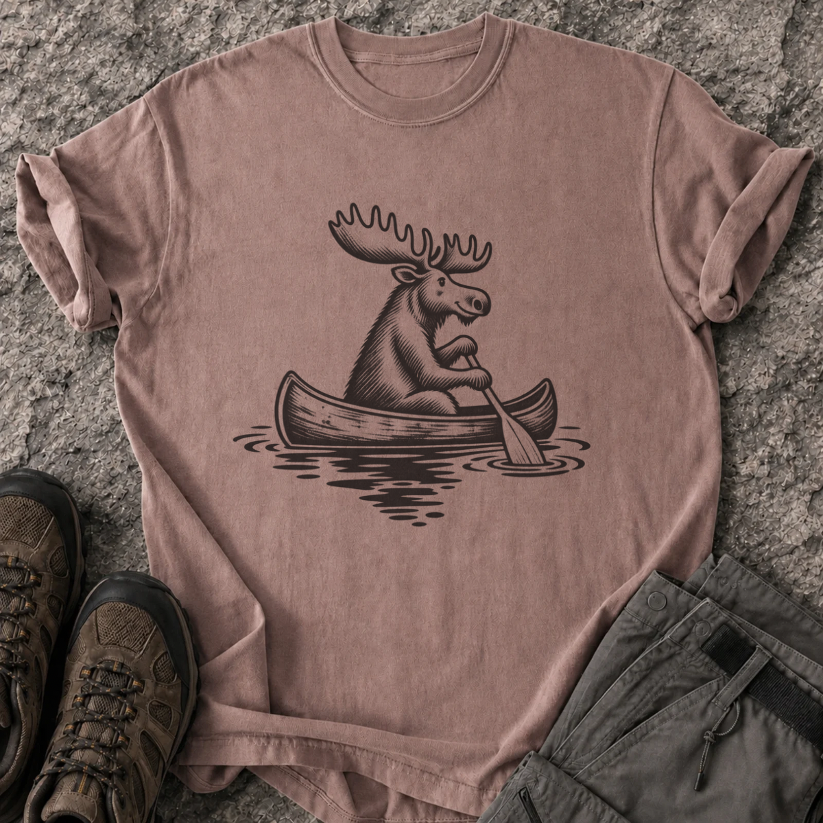 Moose Paddle T-Shirt