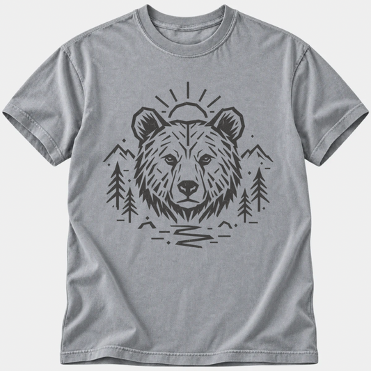 Grizzly Carving T-Shirt