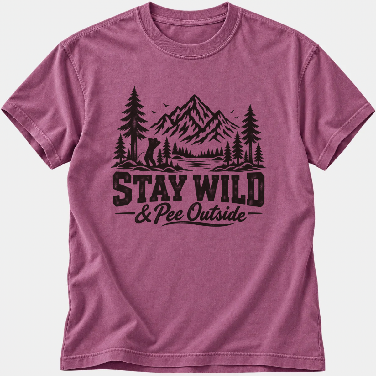Stay Wild & Pee Outside T-Shirt