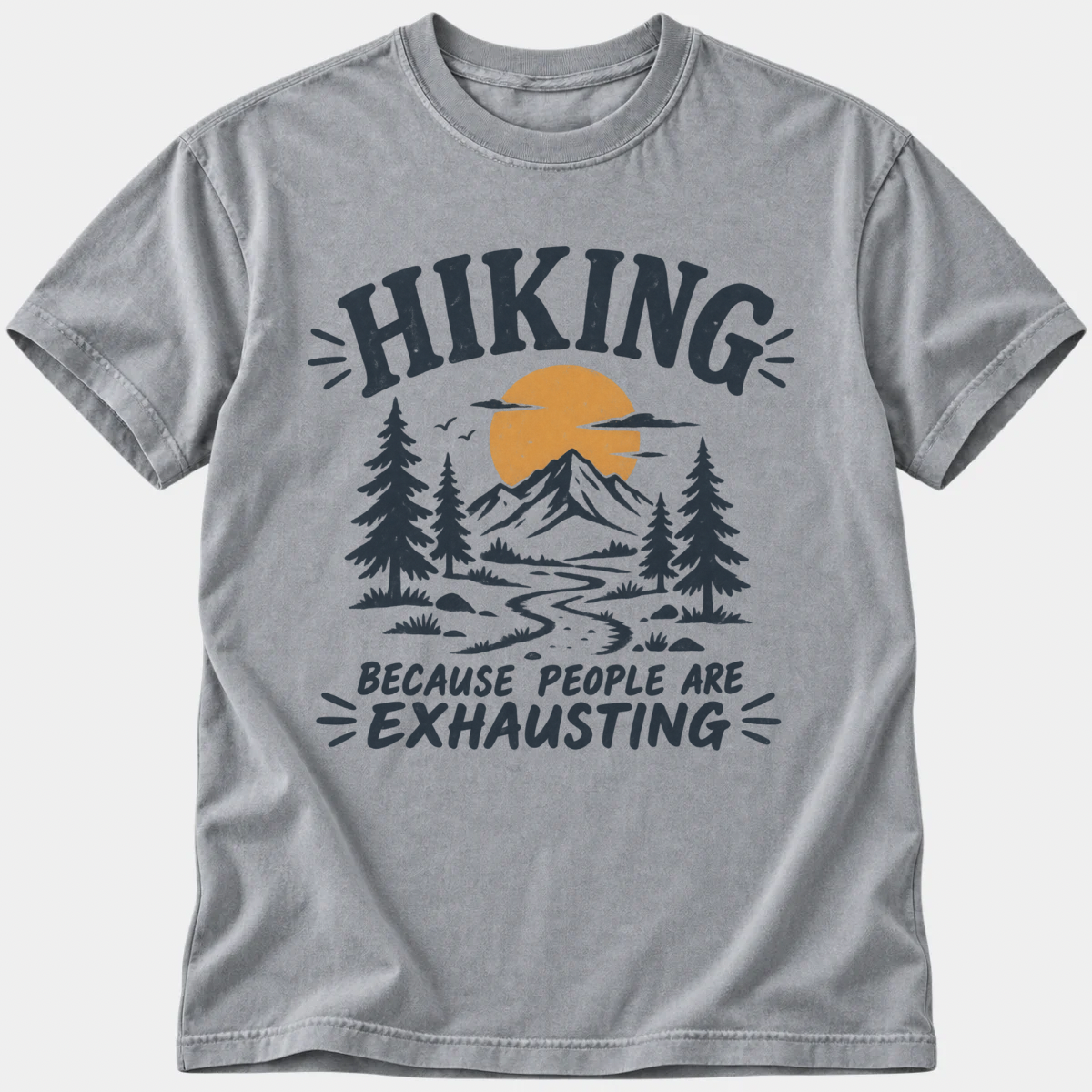 Hiking Over People T-Shirt