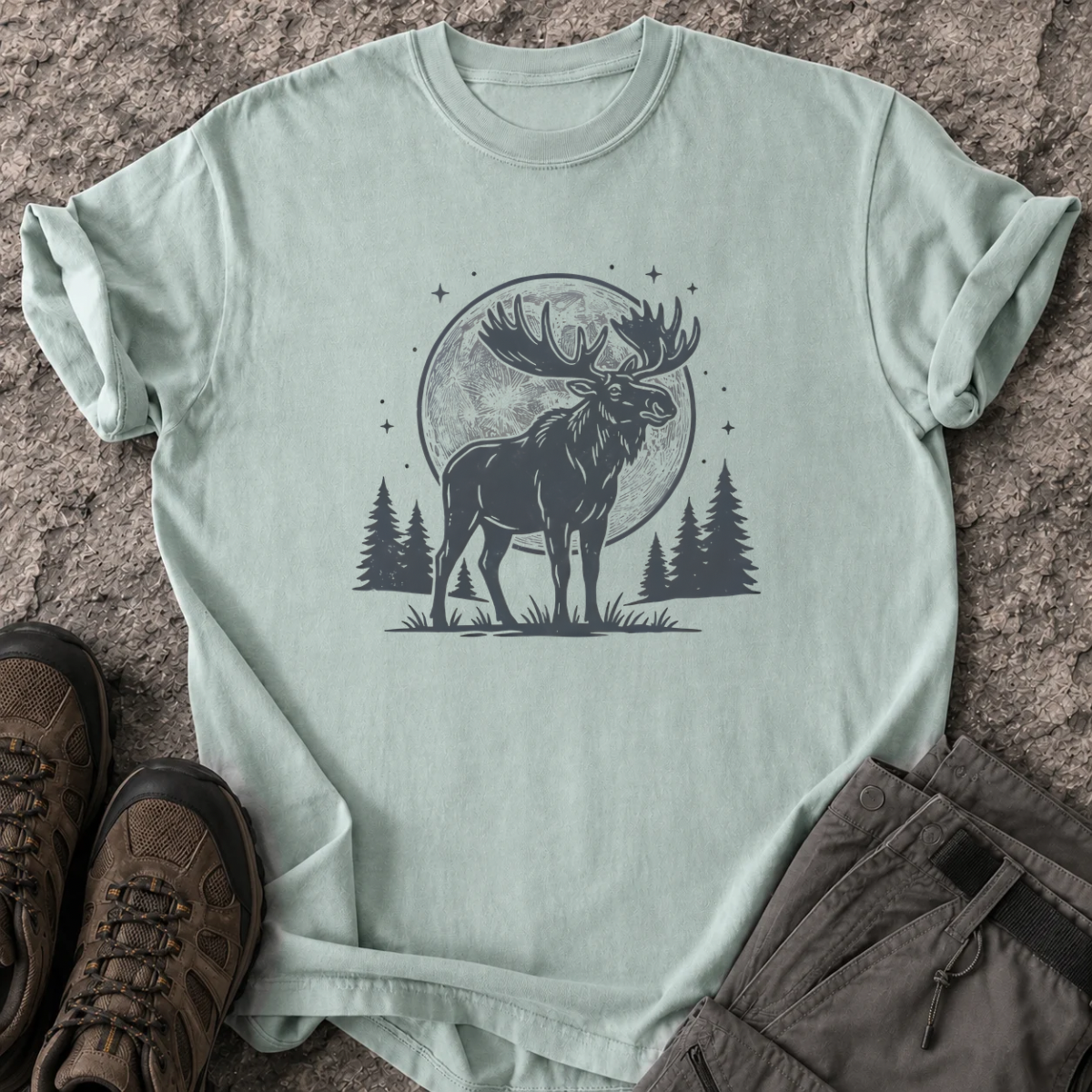 Moonlit Moose T-Shirt