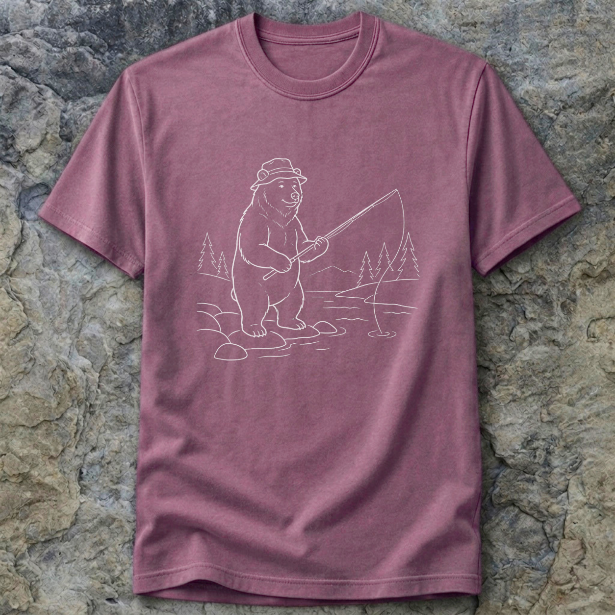 The Fishing Bear T-Shirt