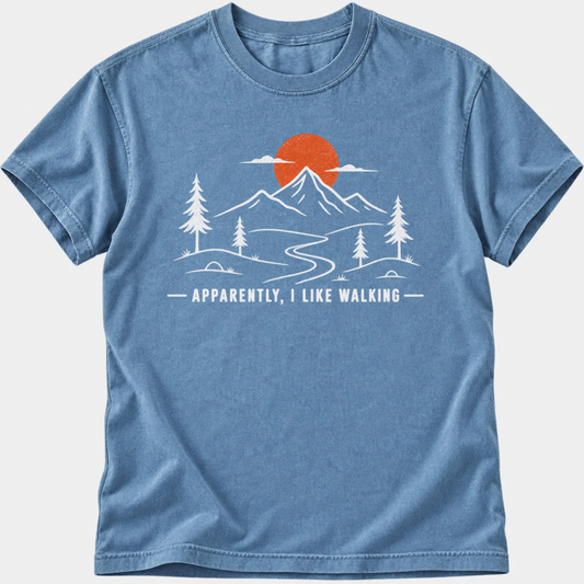 I Like Walking T-Shirt