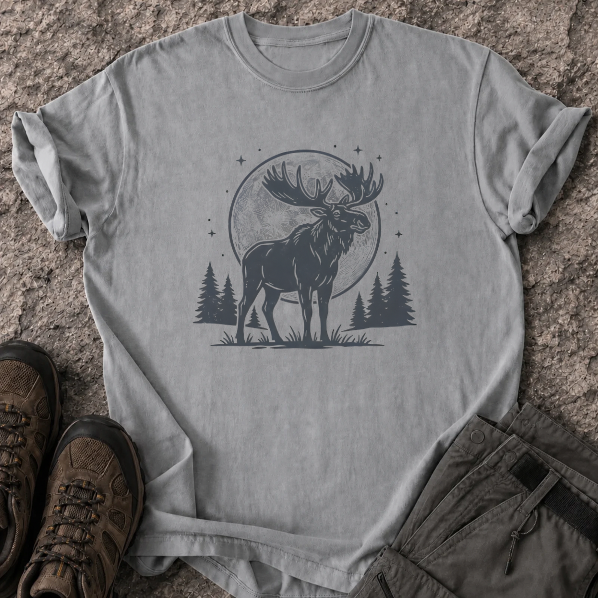 Moonlit Moose T-Shirt