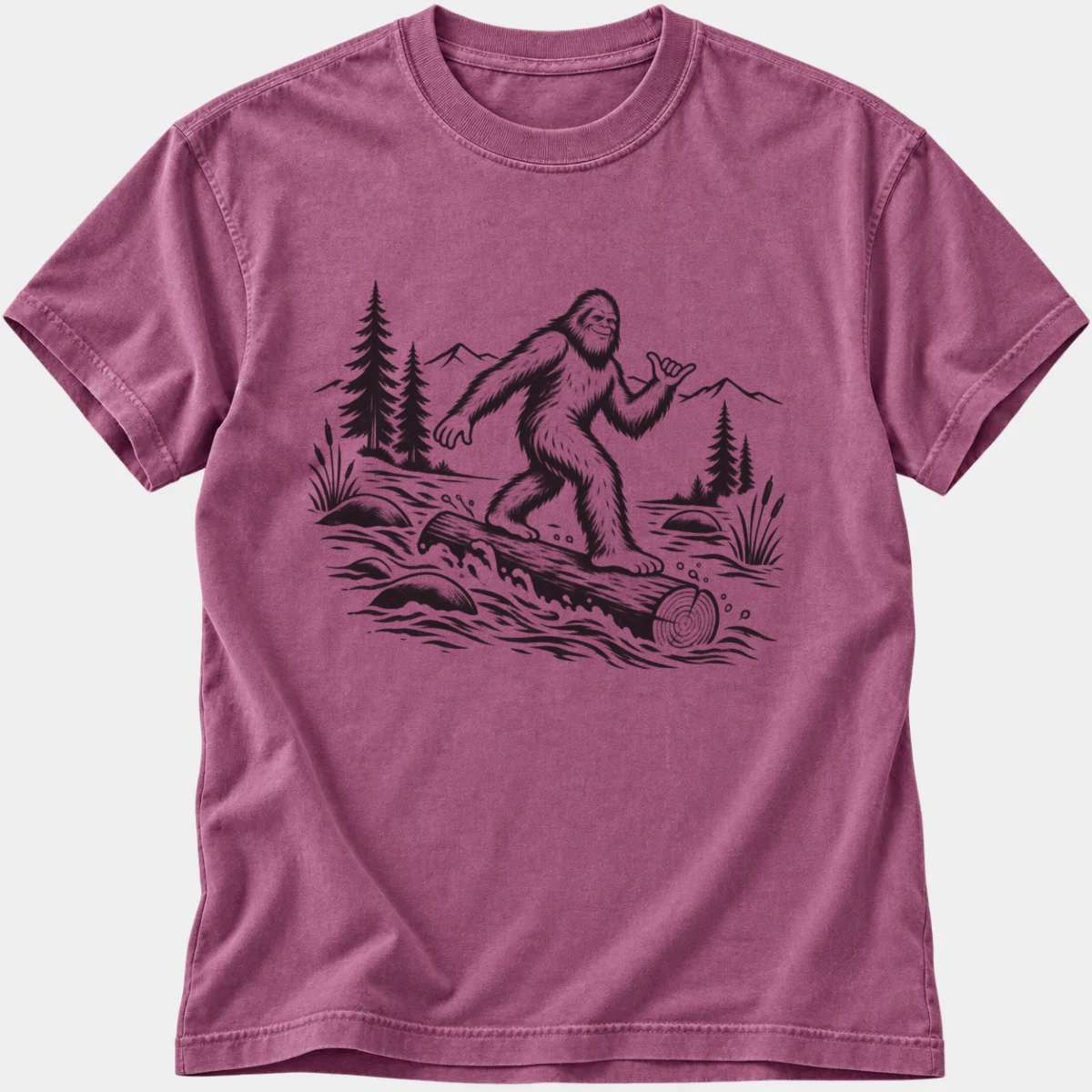 Bigfoot Log Rider T-Shirt