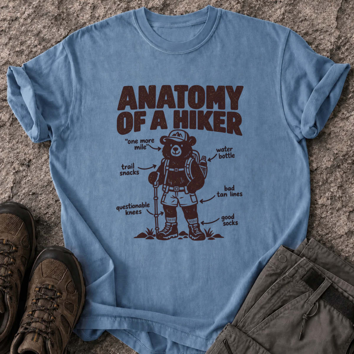 Hiker Anatomy T-Shirt