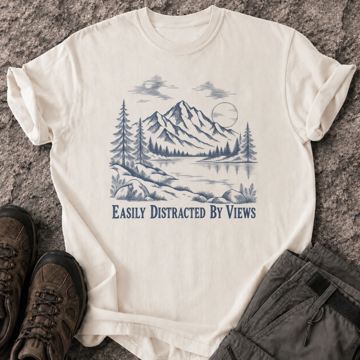 Easily Distracted By Views T-Shirt