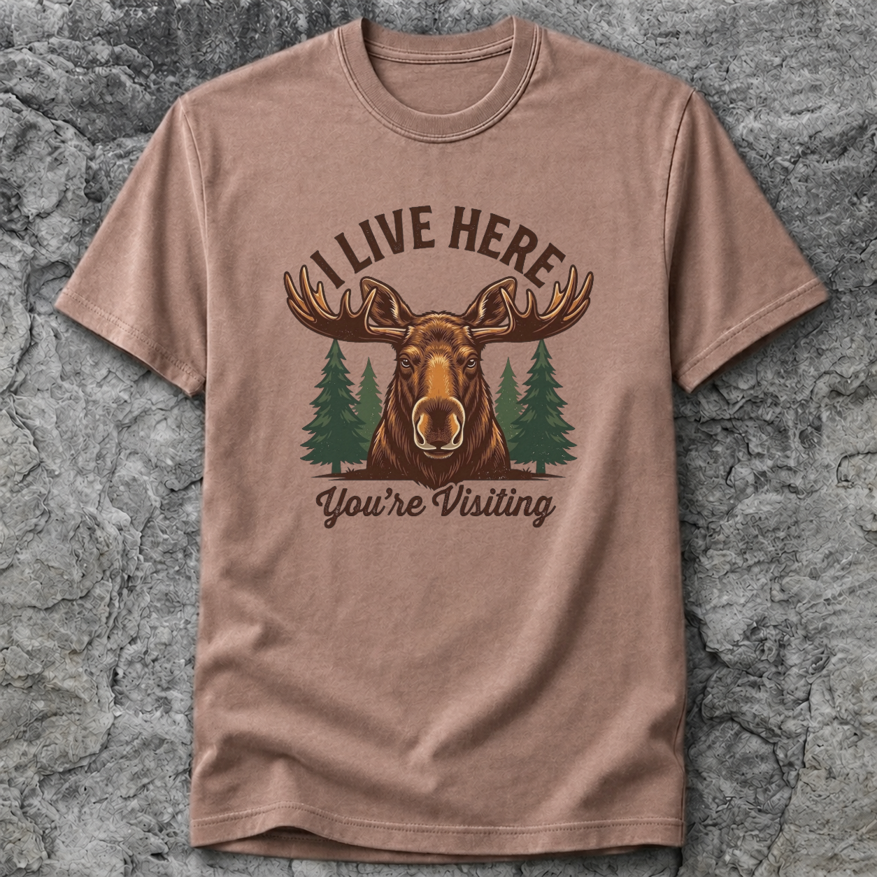 I Live Here T-Shirt