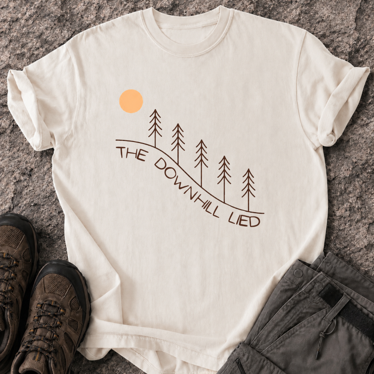 The Downhill Lied T-Shirt