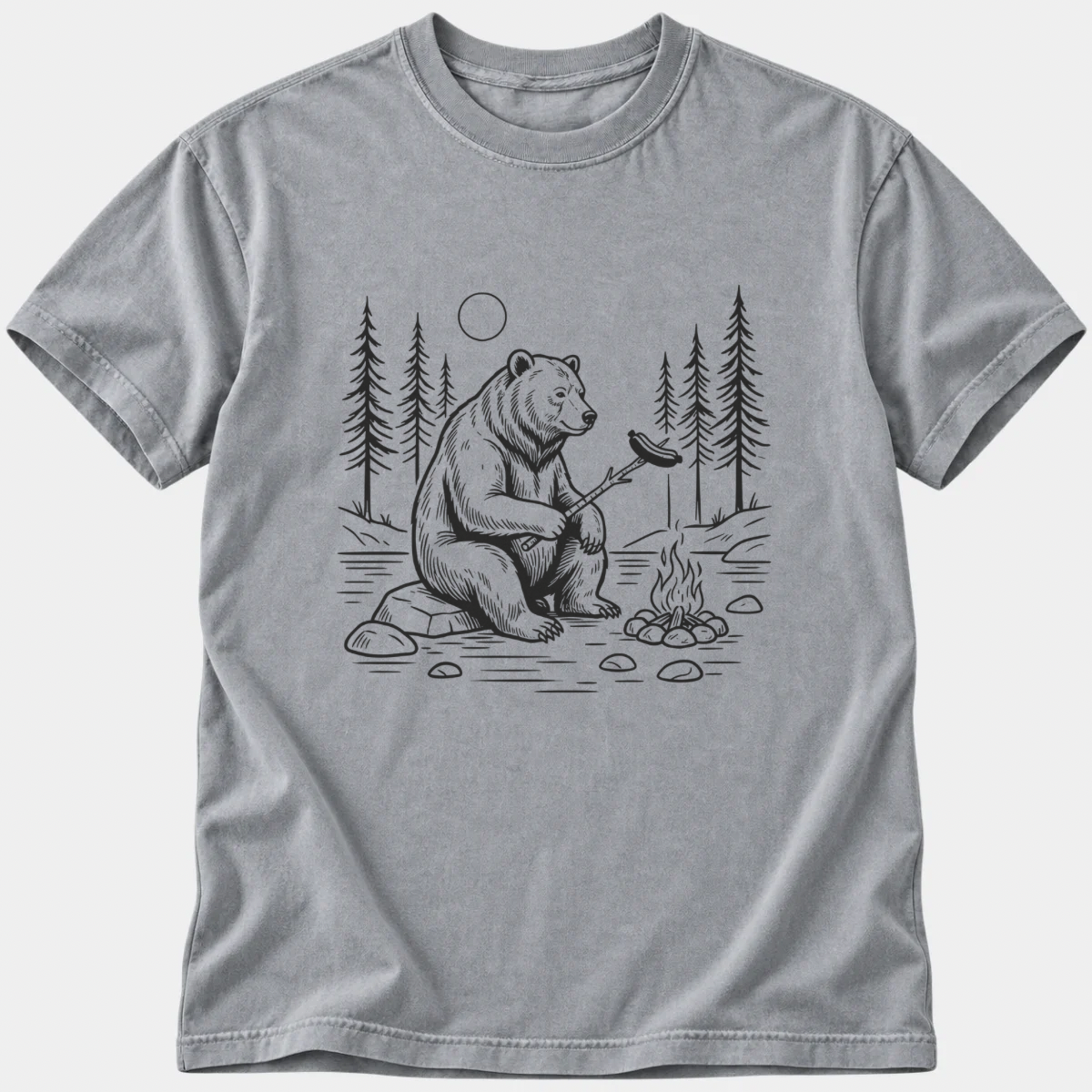 The Camping Bear T-Shirt