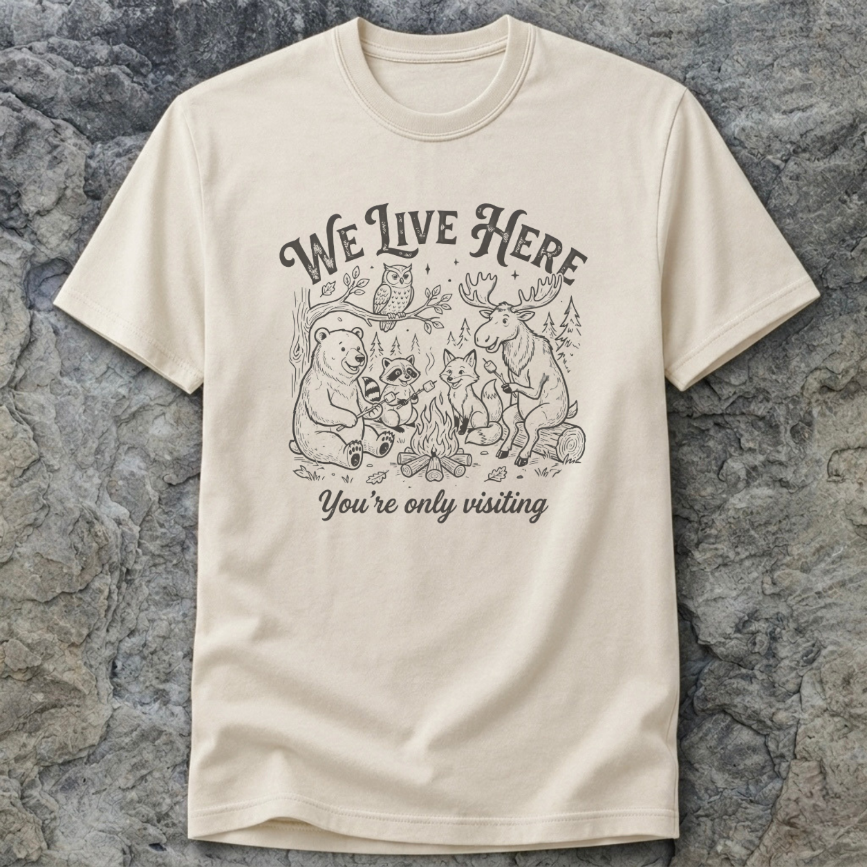 We Live Here T-Shirt