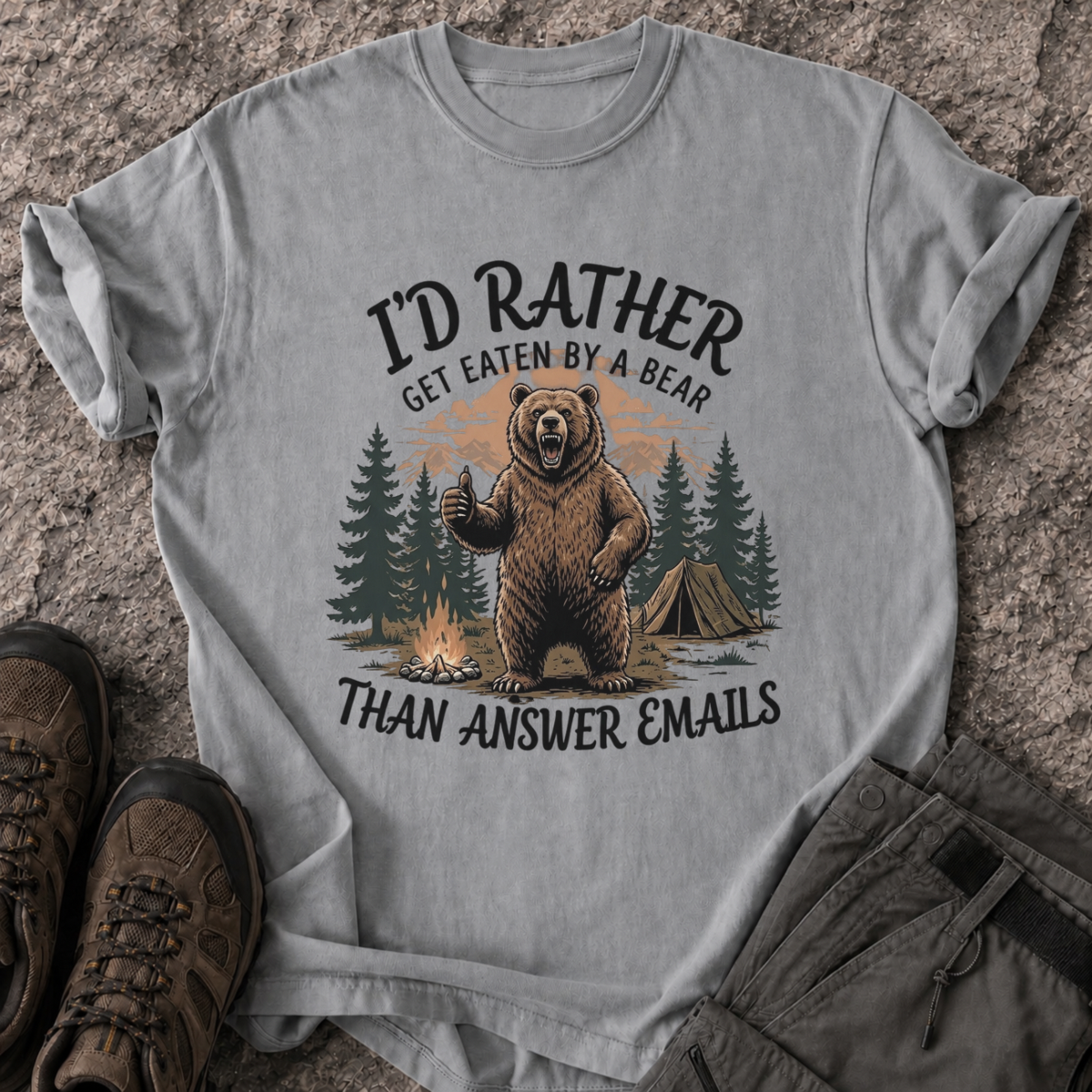 I’d Rather T-Shirt