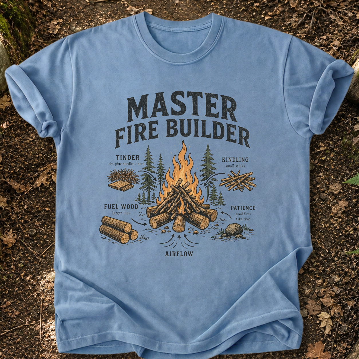 Master Fire Builder T-Shirt