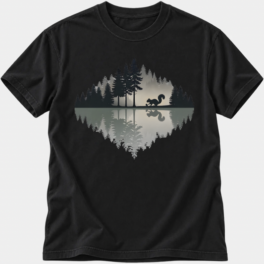 Squirrel Reflection T-Shirt
