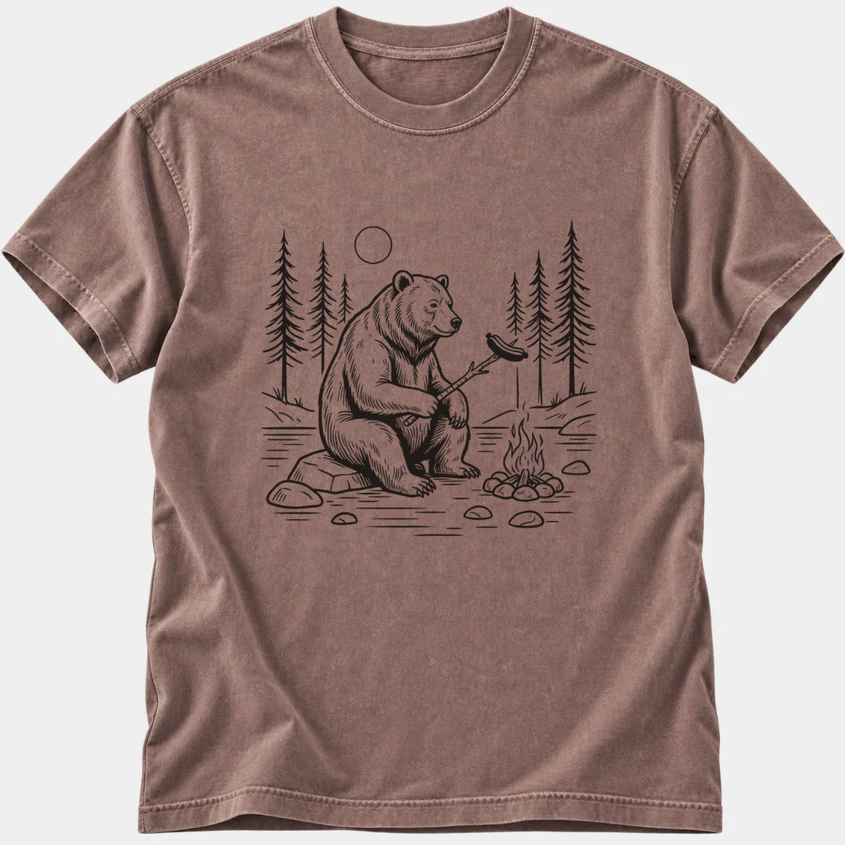 The Camping Bear T-Shirt