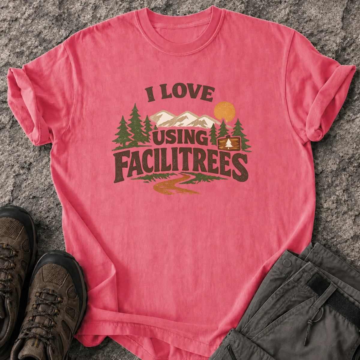 I Love Using Facilitrees T-Shirt
