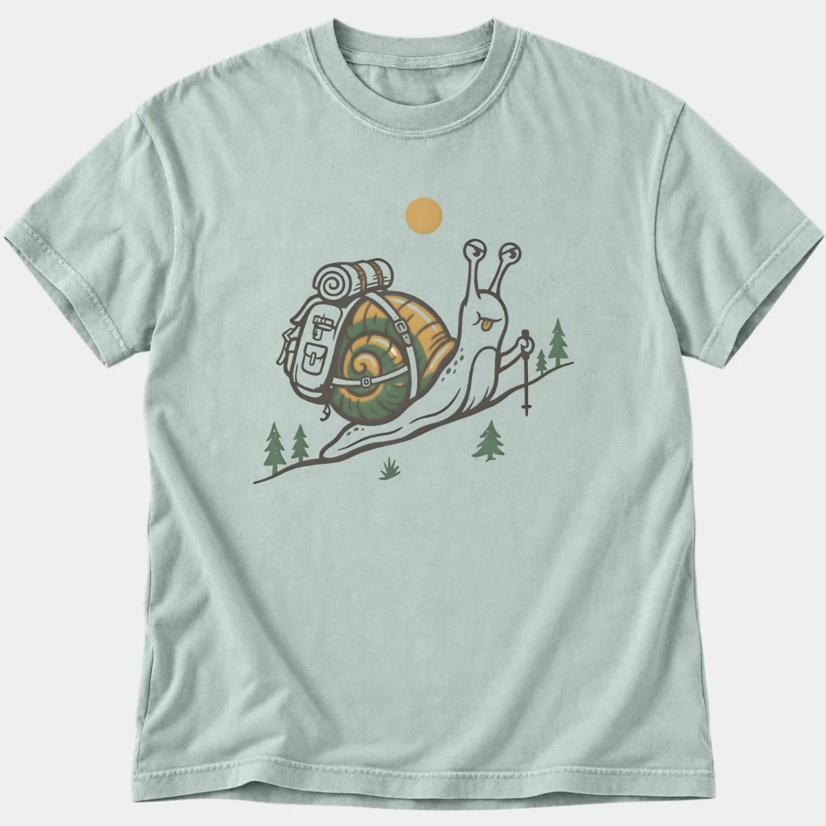 Hiking Snail T-Shirt