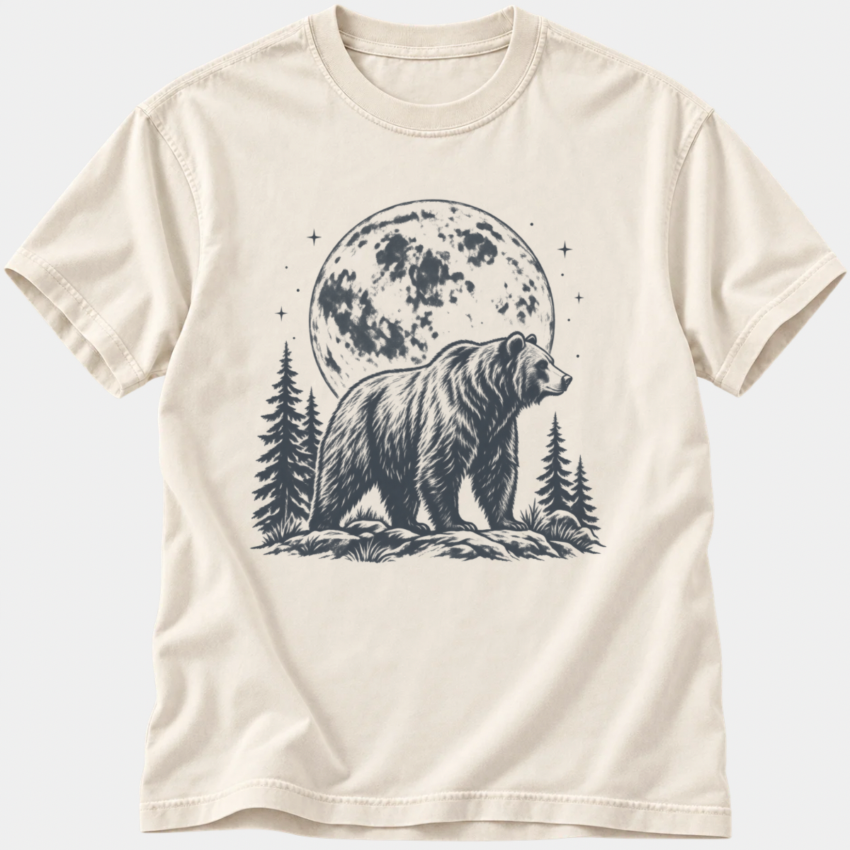 Moonlit Grizzly T-Shirt