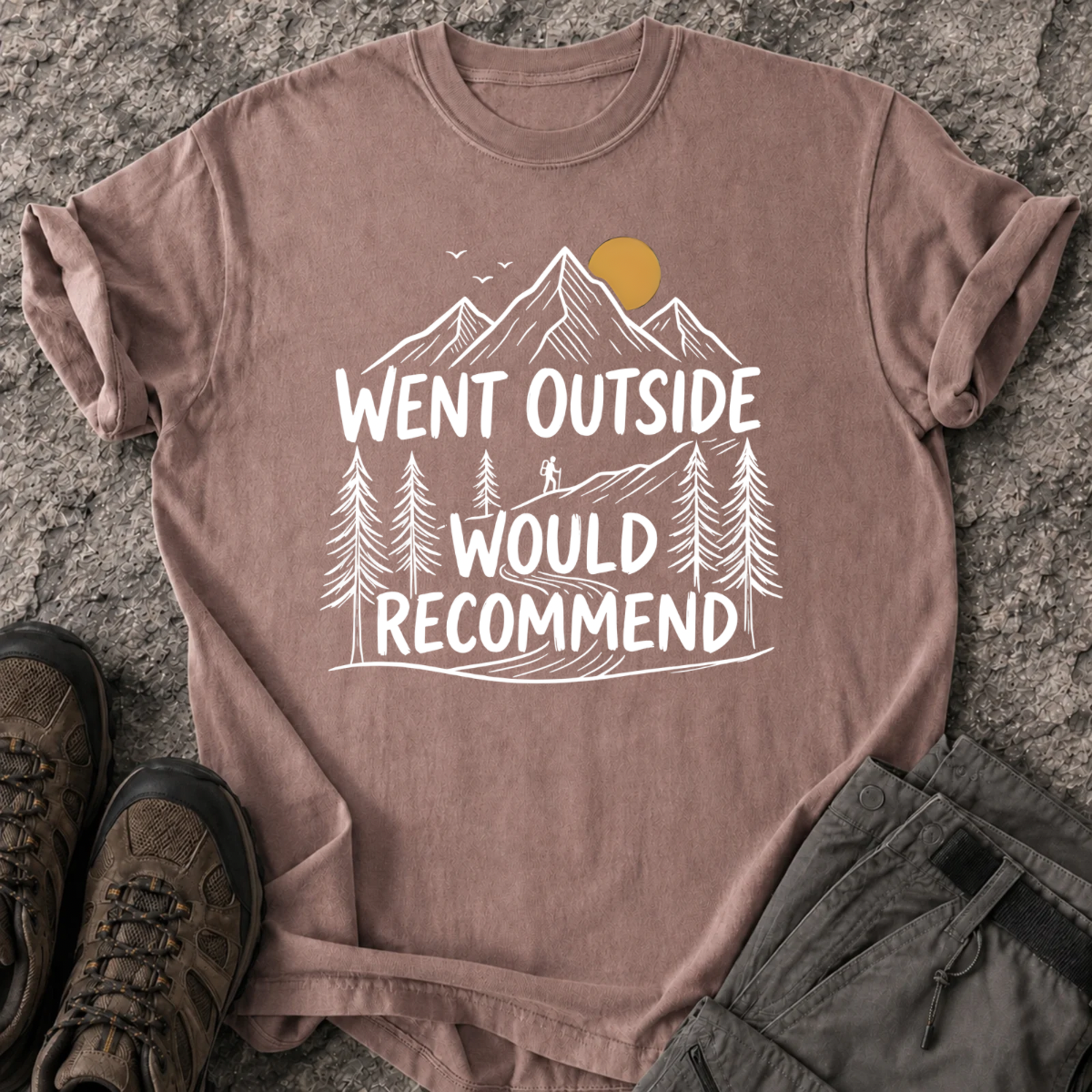 Went Outside T-Shirt
