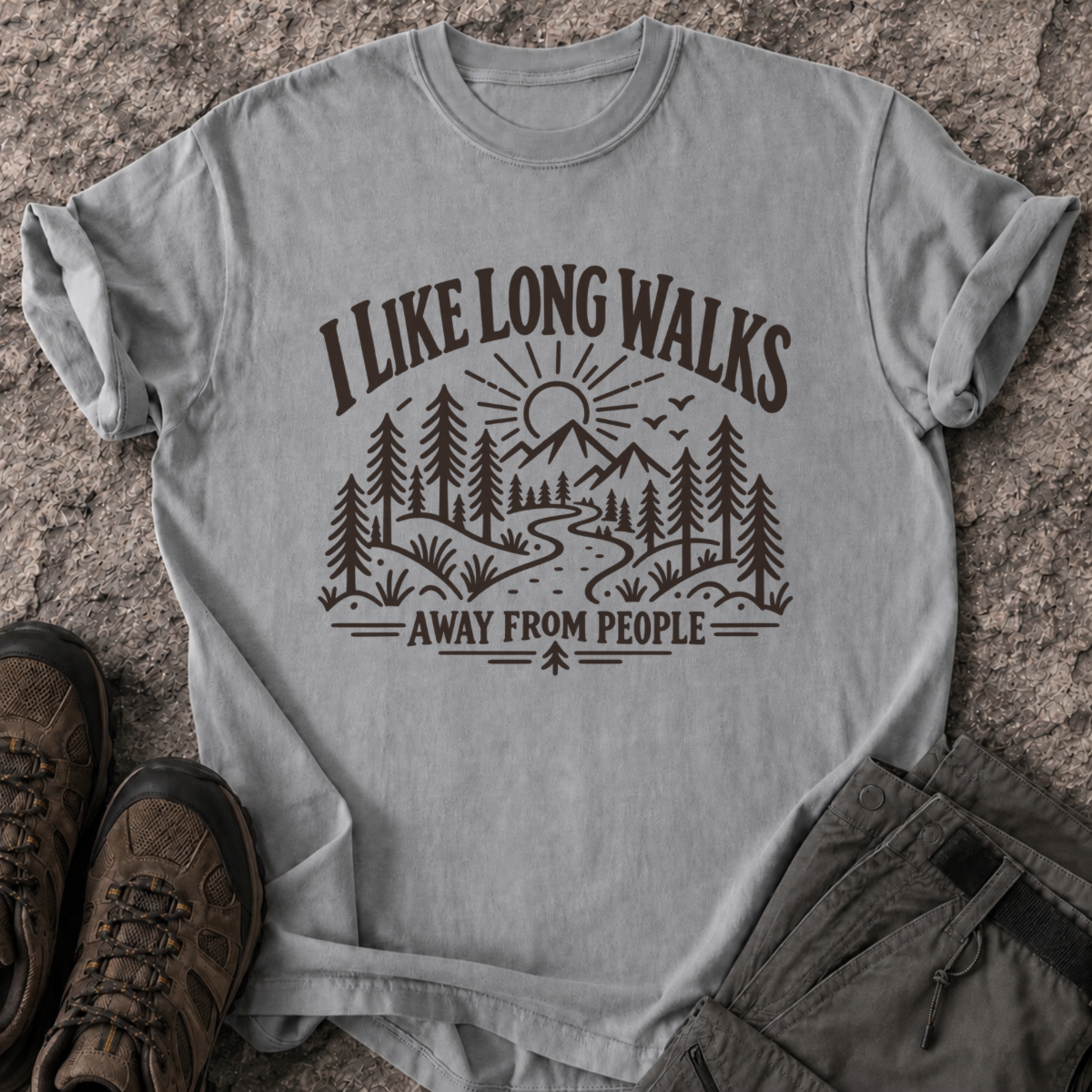 Long Walks Away T-Shirt