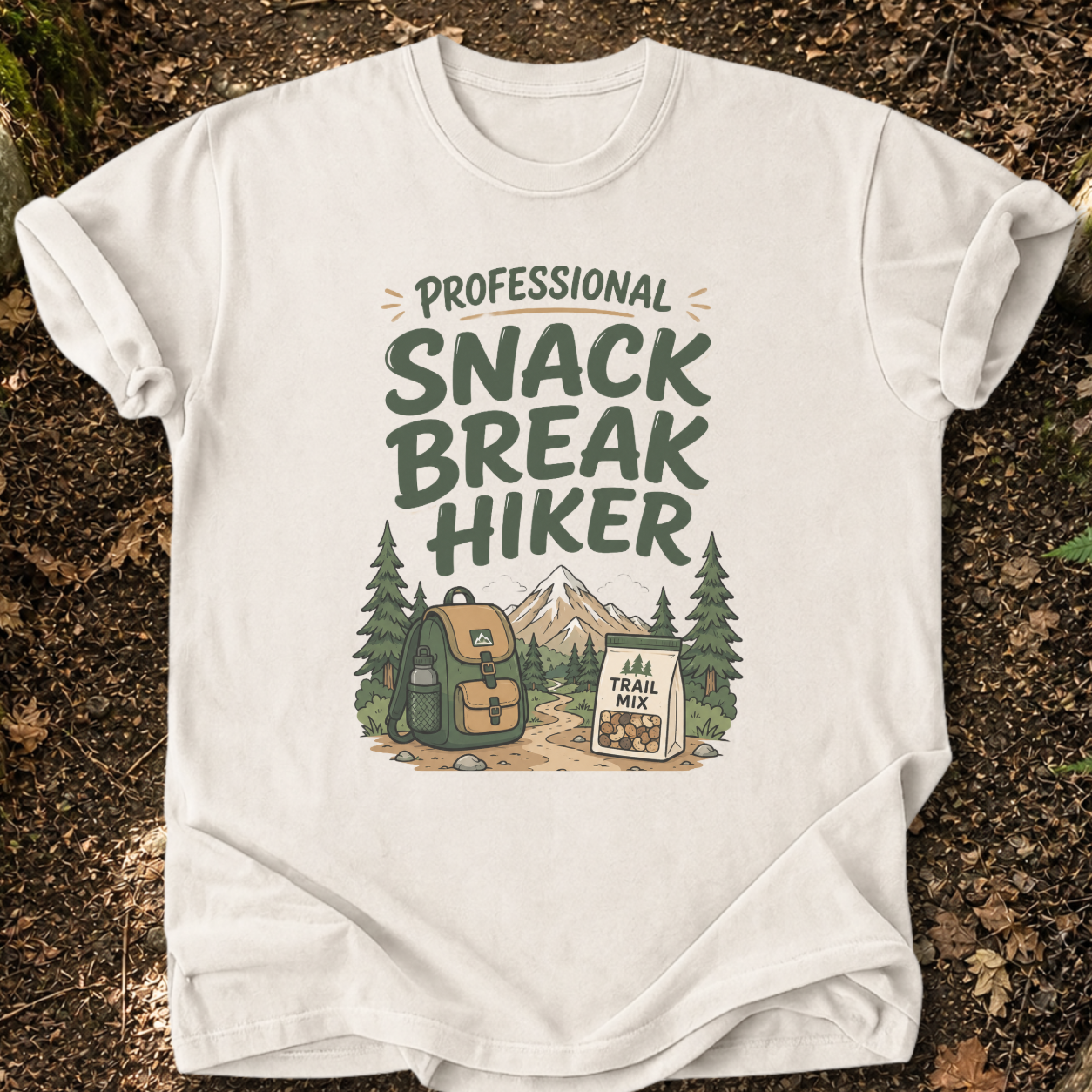 Professional Snack Break Hiker T-Shirt