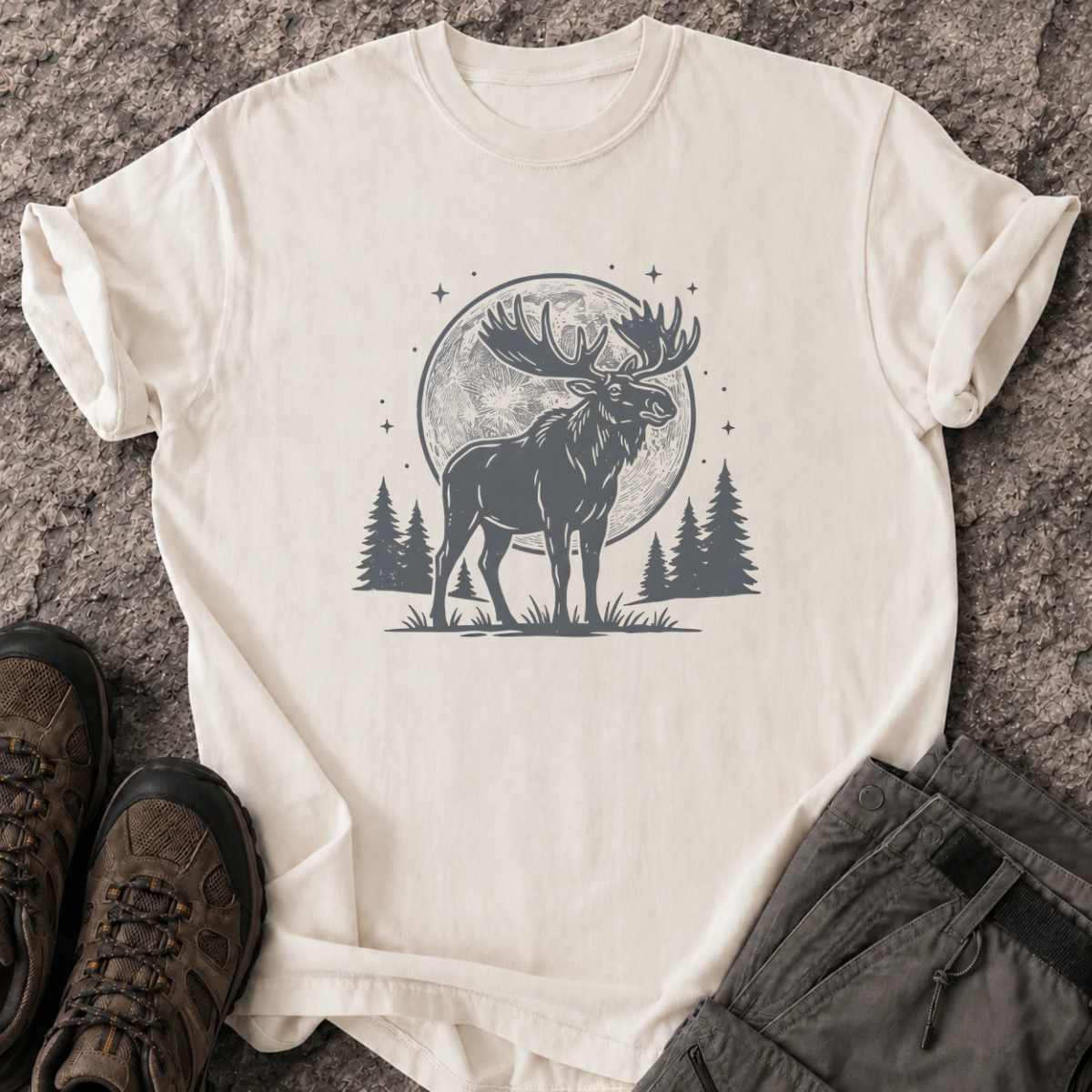 Moonlit Moose T-Shirt